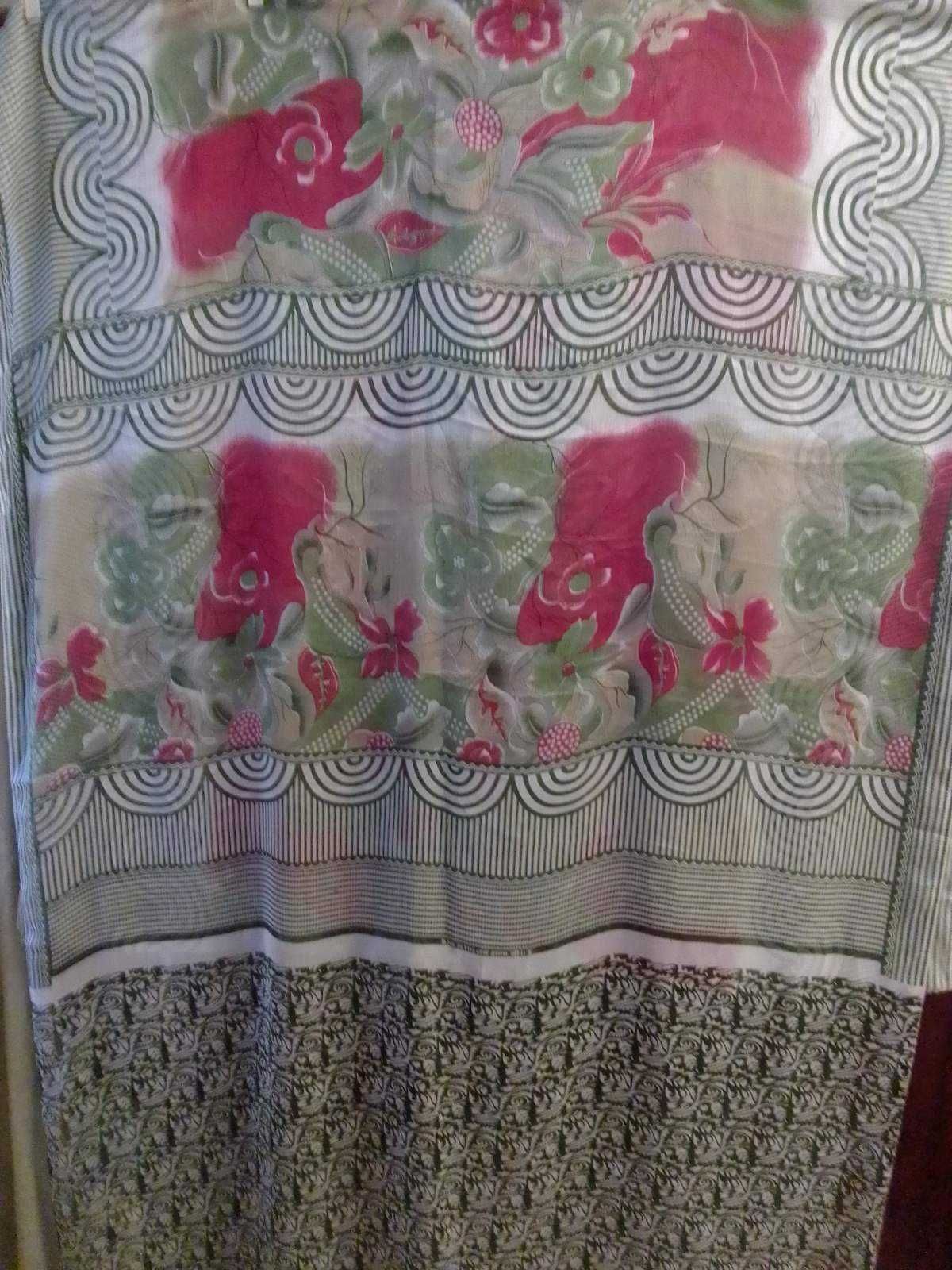 Ткань на сари креп жоржет Индия