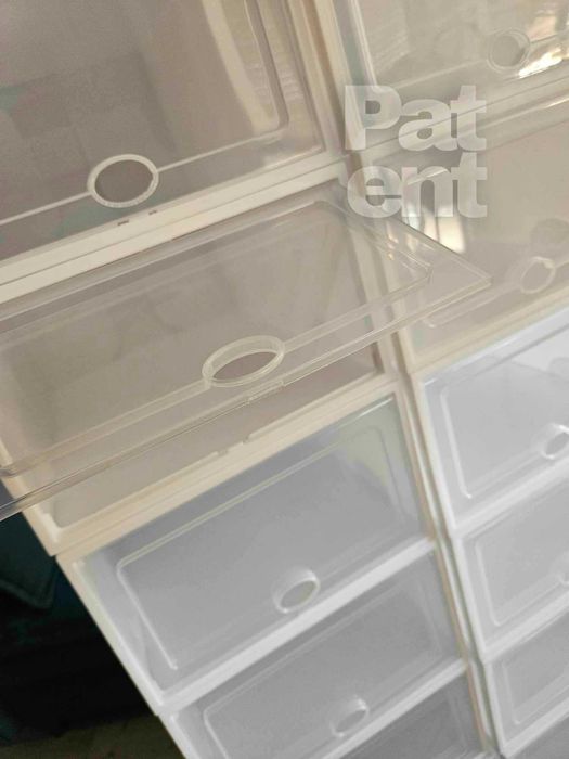 Pudełka 20 sztuk modułowe organizery białe do przechowywania zestaw