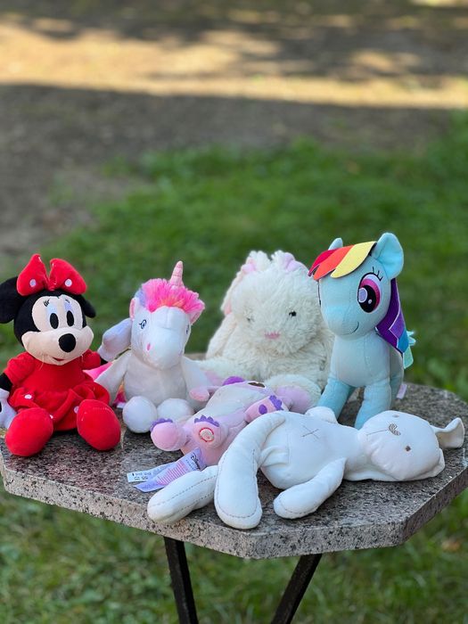 Мʼякі ігрушки для дітей