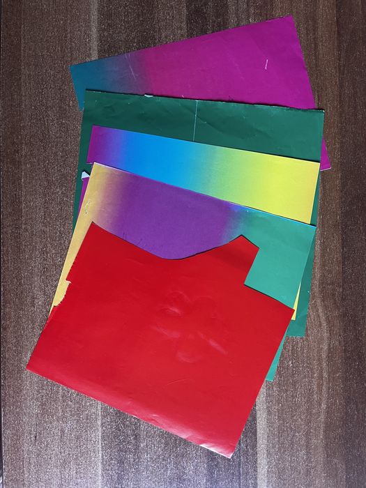 Zestaw papierów kolorowych