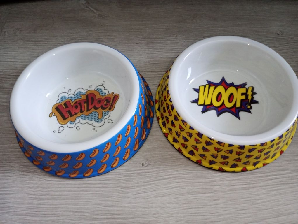 Nowa plastikowa miska dla psa, kota 250 ml