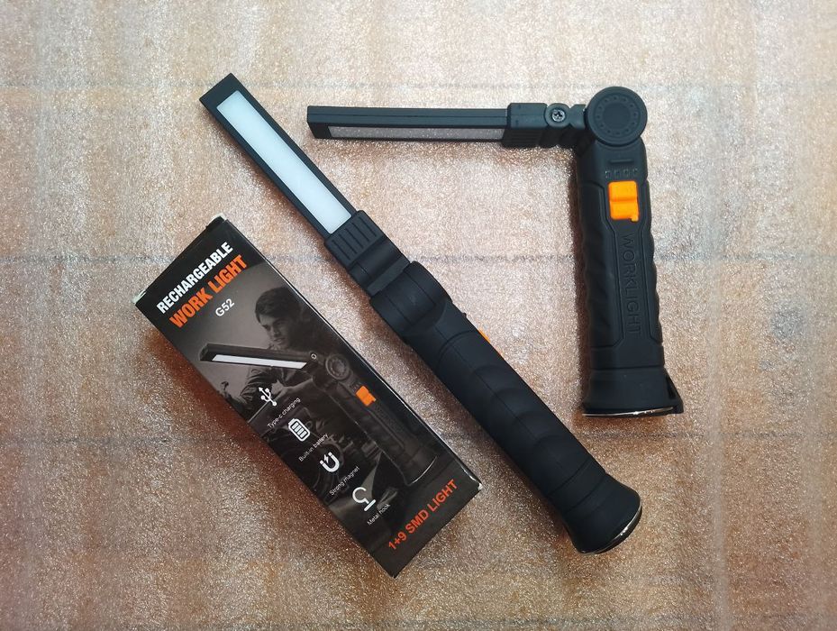 Ліхтар WORKLIGHT-G52-led+cob 21700 4000 mAh