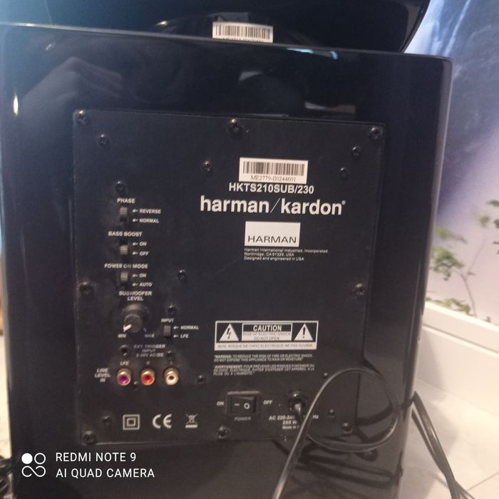 Zestaw głośników/Subwoofer Harman/ Kardon