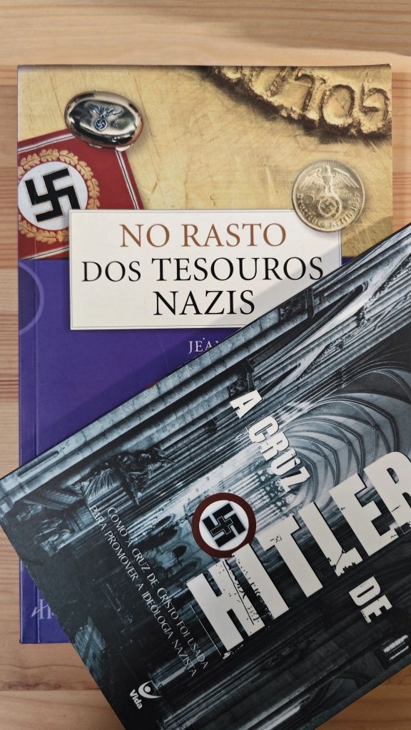 2 livros sobre Nazismo