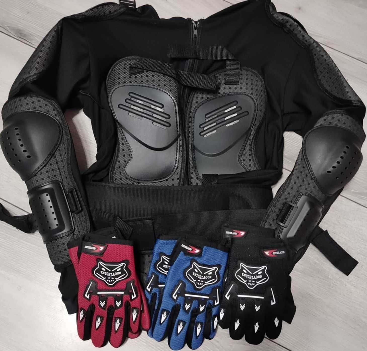 prezent cross quad buzer dla dzieci zestaw zbroja do jazdy kurtka