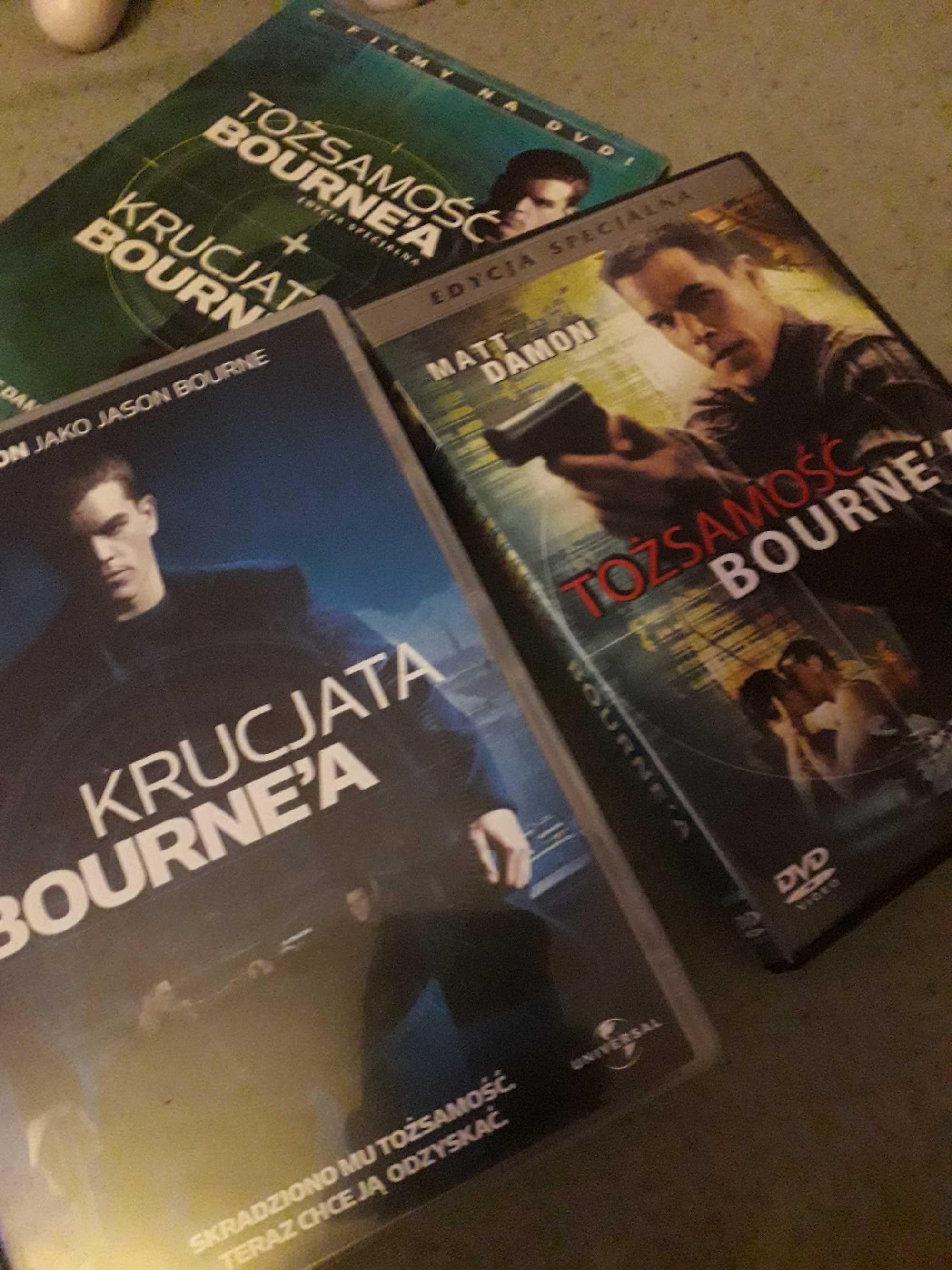 Dwupak Bourne'a (Tożsamość + Krucjata) - DVD