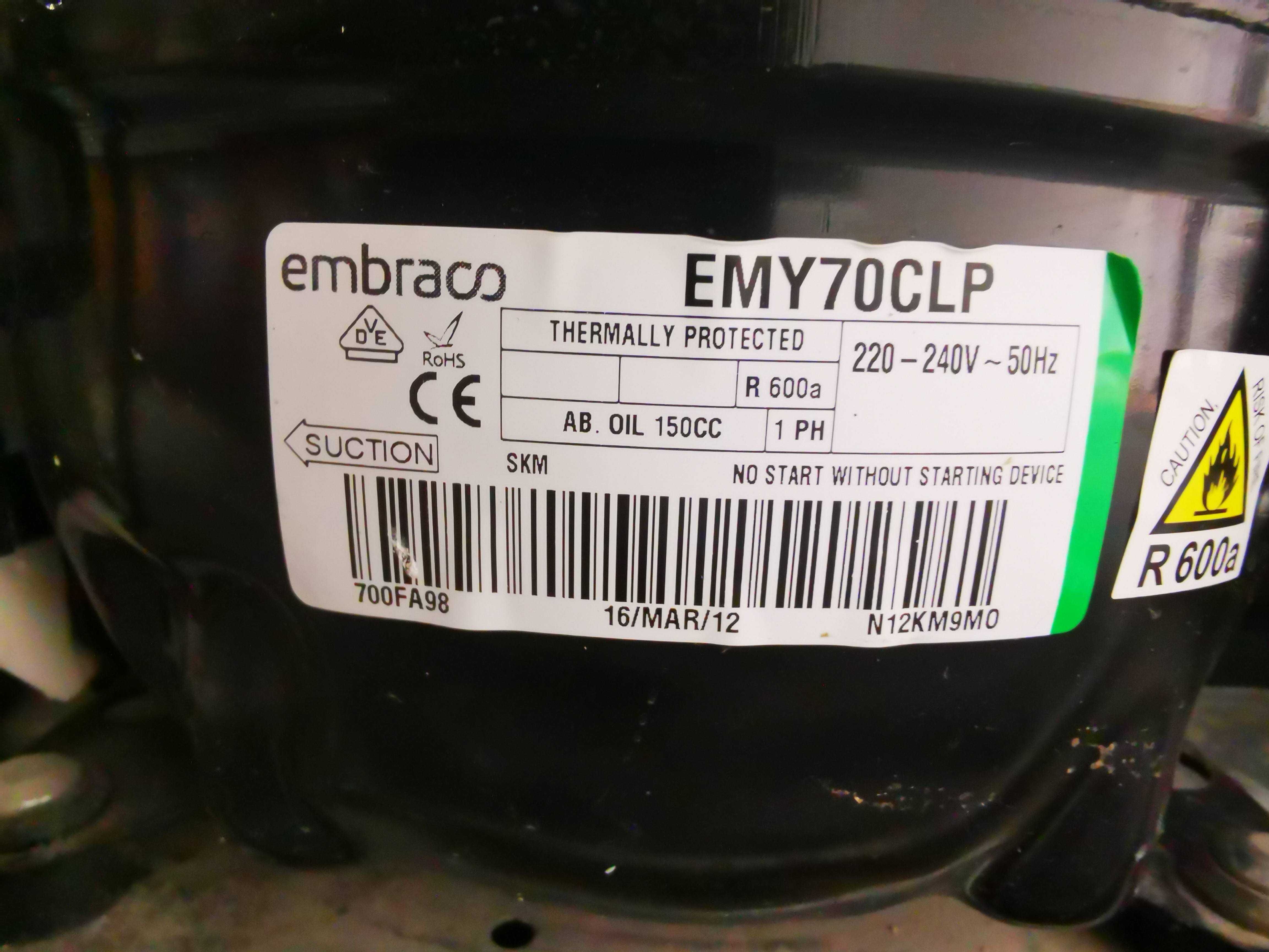 Lodówka z zamrażarką Whirlpool ART486/A do zabudowy, używana, sprawna