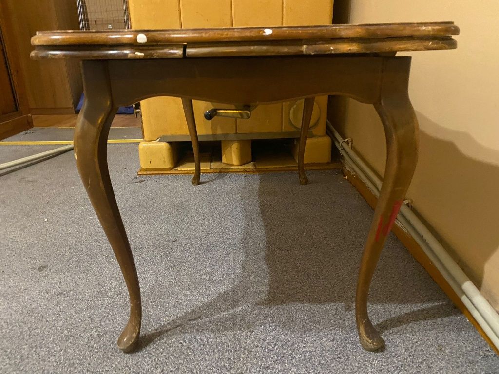 Stół stary drewniany do delikatnego odnowienia