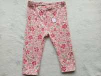 2-pak spodnie legginsy rozmiar 86