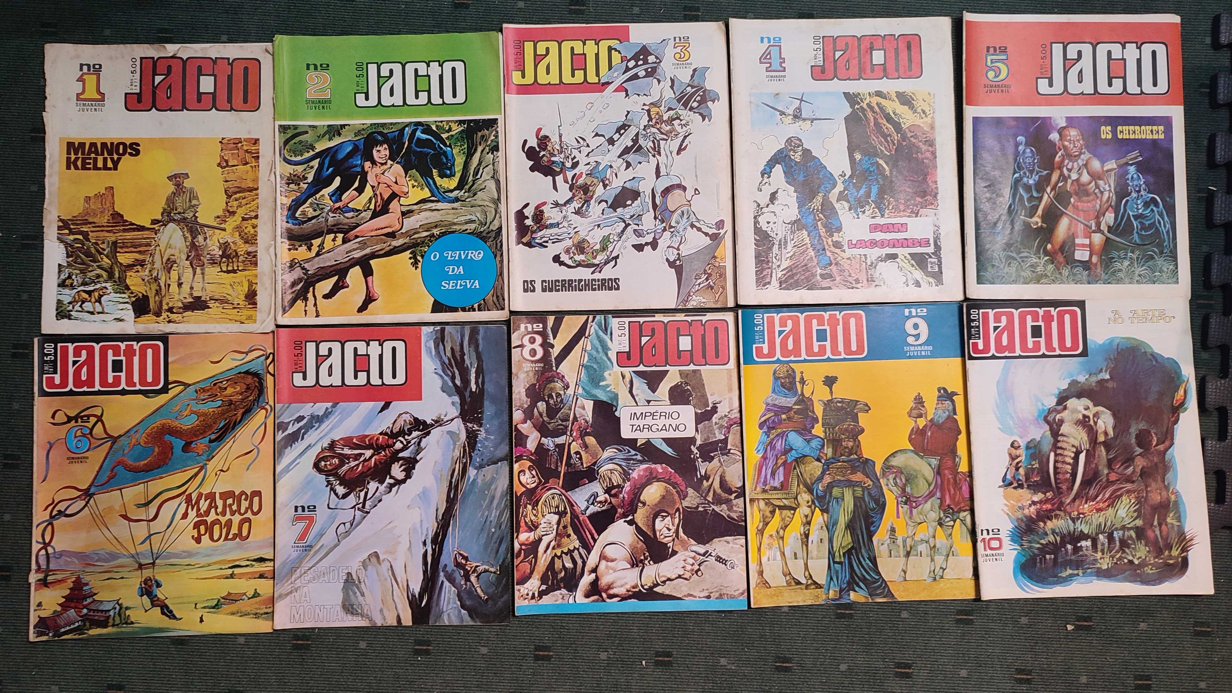 74 revistas BD Jacto