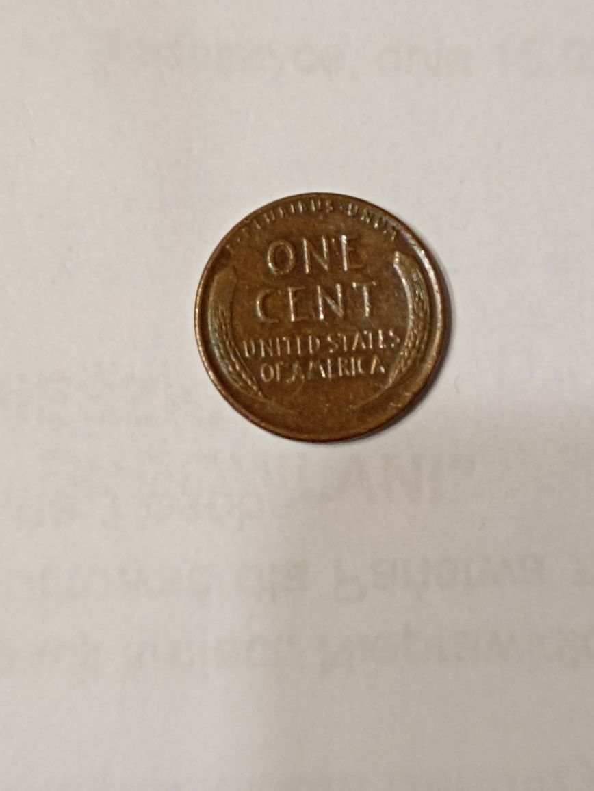 Moneta USA,1 cent rok 1949