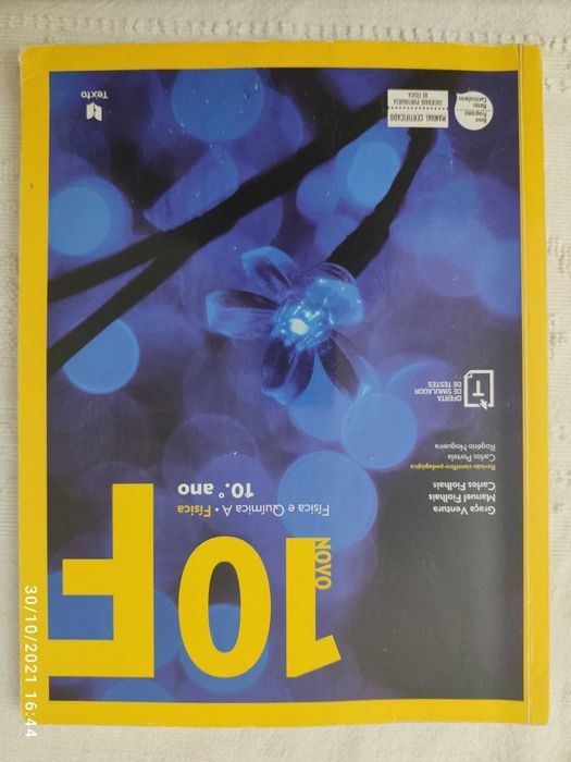 Livro de Física e Química 10º ano