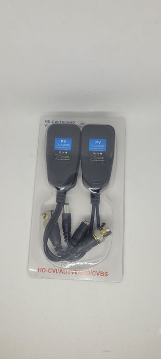 Vimvip Balun Wideo Rj45 Na Bnc Nadajnik Do Kamer Monitorujących