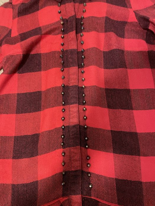 Koszulowa sukienka w kratkę Guess rozm.XS/34