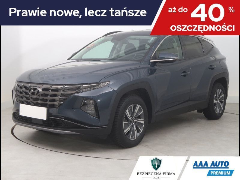 Hyundai Tucson 1.6 T-GDI HEV, Salon Polska, Serwis ASO, Automat, VAT 23%, Navi,