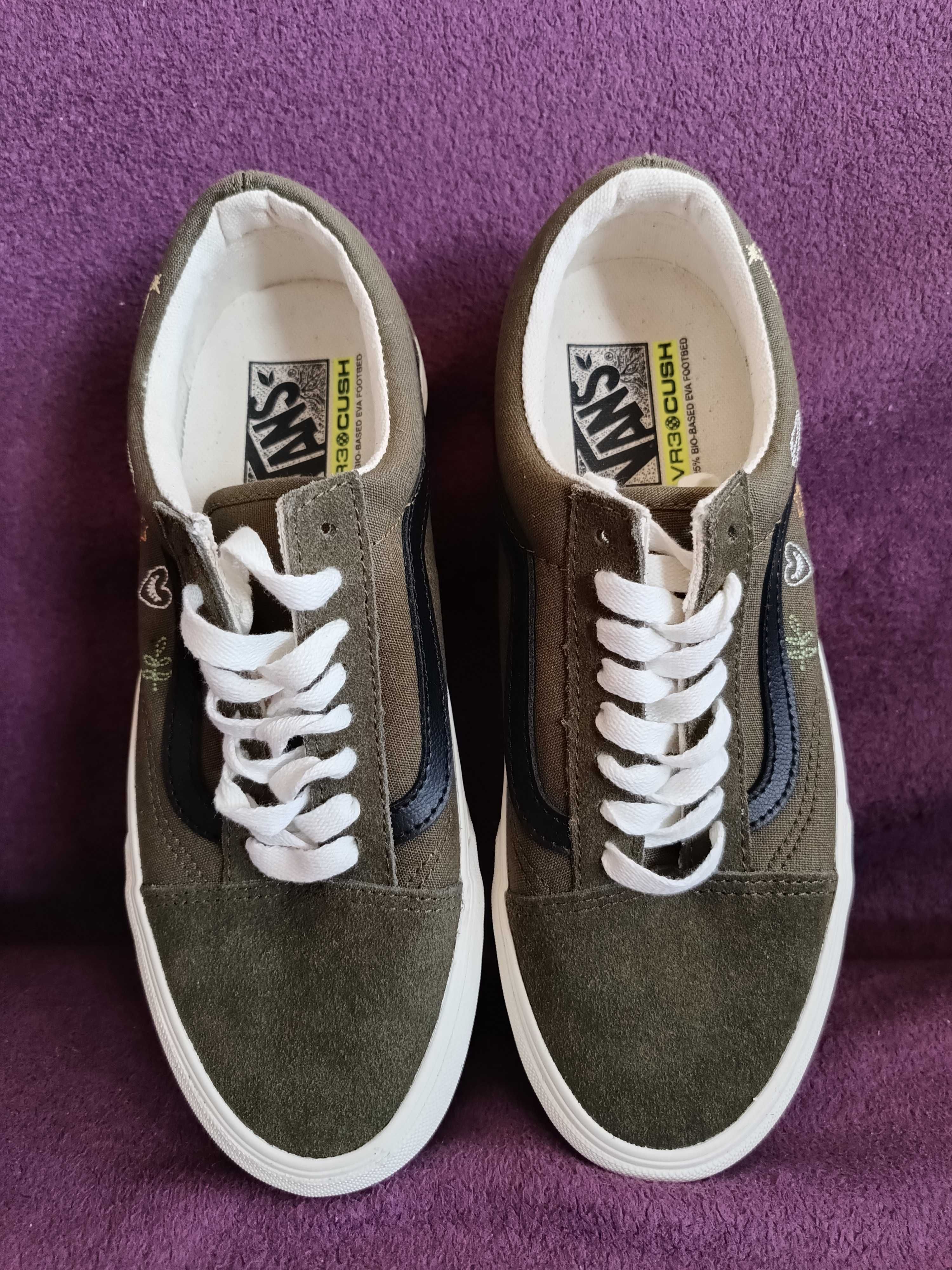 Vans Old Skool Vr3, oliwkowy, nowe,  rozmiar 39 (25cm)