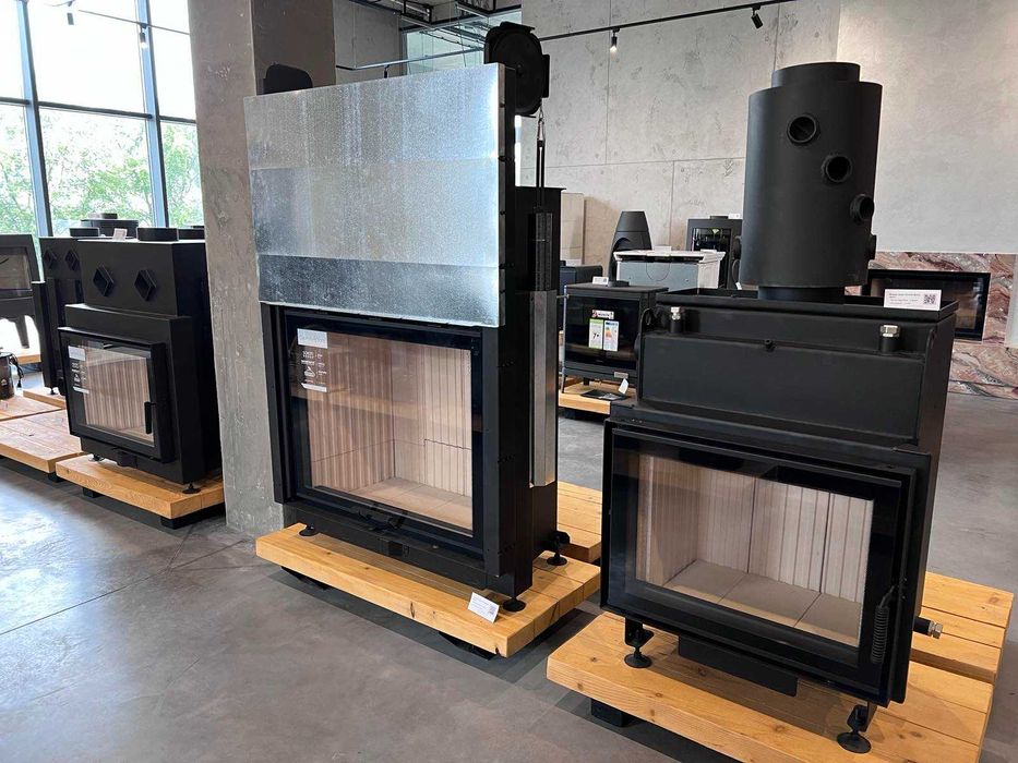 Каміни печі енергозаощаджуючі системи опалення.Продаж та монтаж