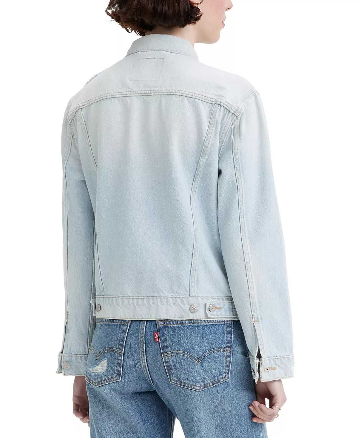 Levis женская джинсовая куртка (левис denim jacket) c америки m,l