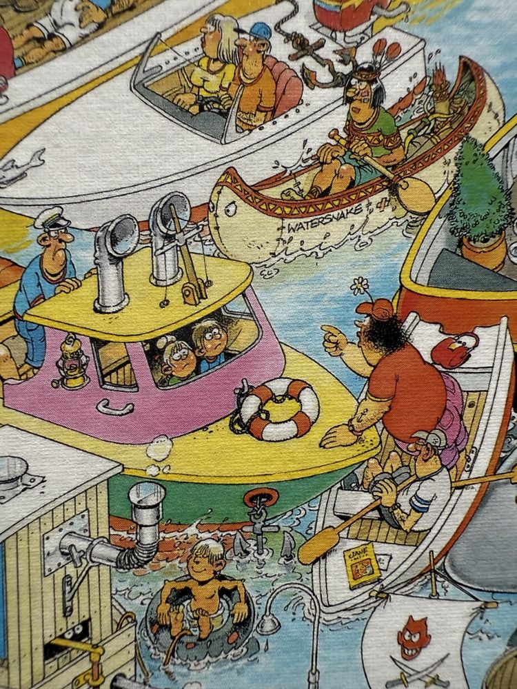 Пазли Jumbo - JAN van HAASTEREN comic puzzle