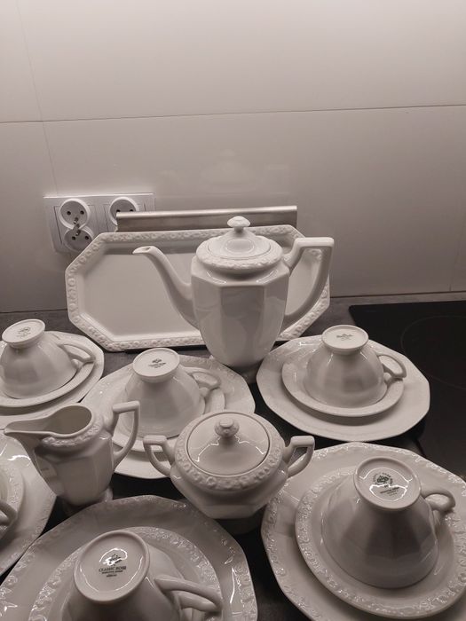 Rosenthal Biała  Maria zestaw kawowy