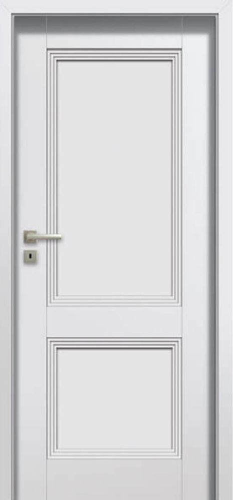 Pol Skone drzwi Modo W02 białe prawe bezprzylgowe 80 od ręki