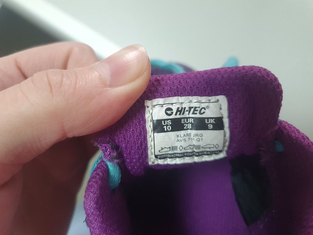 Buty Hi-Tec w roz. 28 założone 2 razy