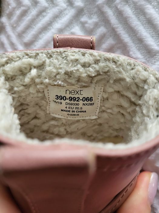 Дитячі чобітки р. 20.5