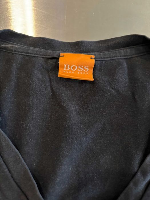 T-Shirt Preta Boss ORange XL