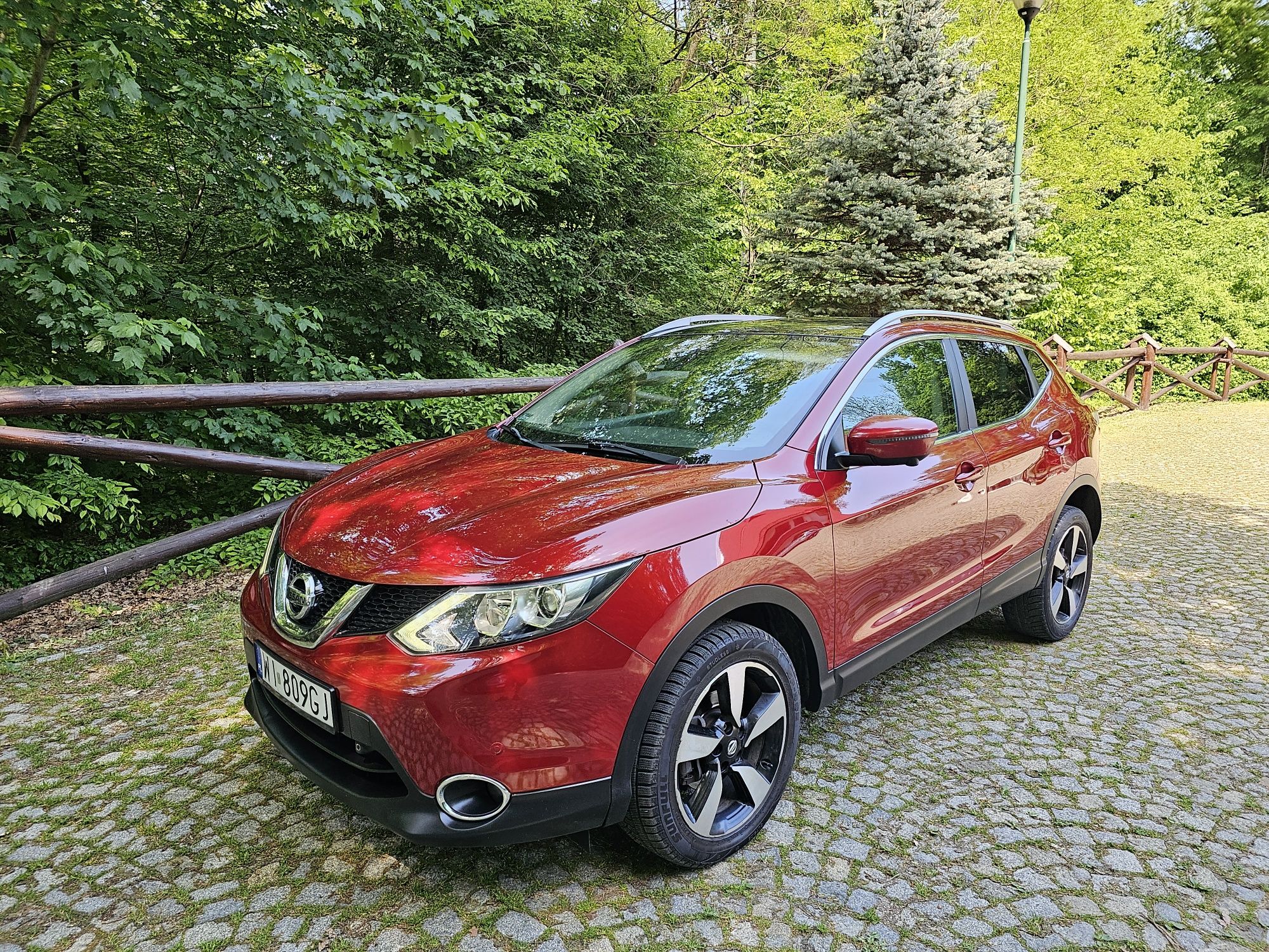 Nissan Qashqai 1.6 DCI 2017r Kamera 360° # Panorama # Keyless zamiana