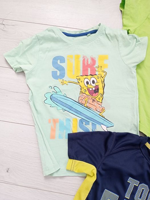 T-shirt 4 szt. dla chłopca r. 110