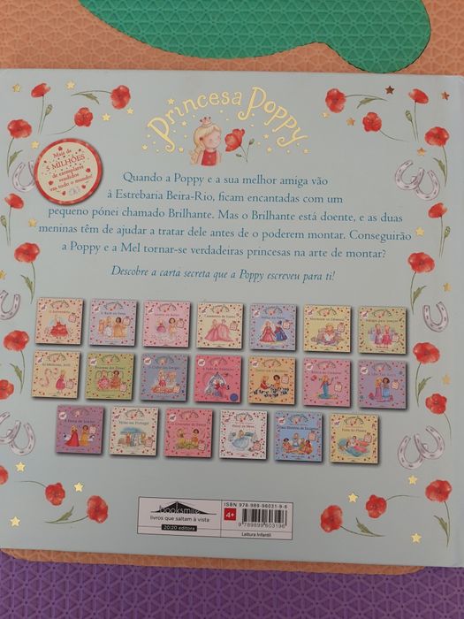Livro infantil "Princesa Poppy"