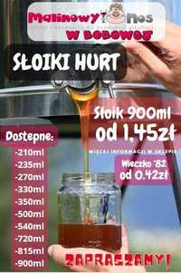 Słoik 900ml oraz wiele innych, dostawa pod dom