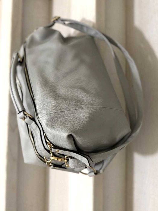 Сумка, саквояж, тоут, серая, New Look