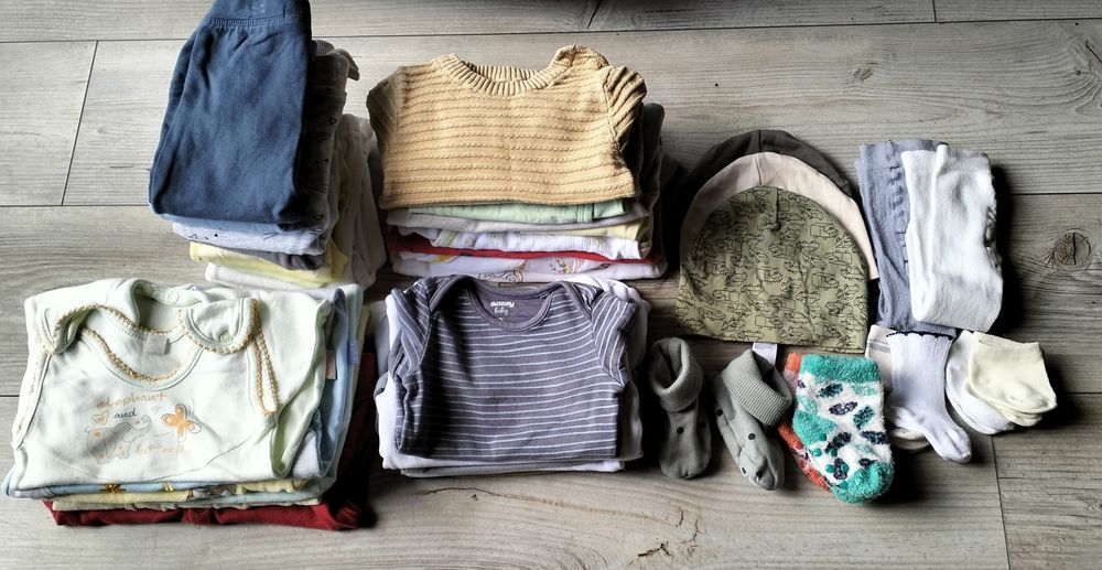 Ubranka dla chłopca rozmiar 62