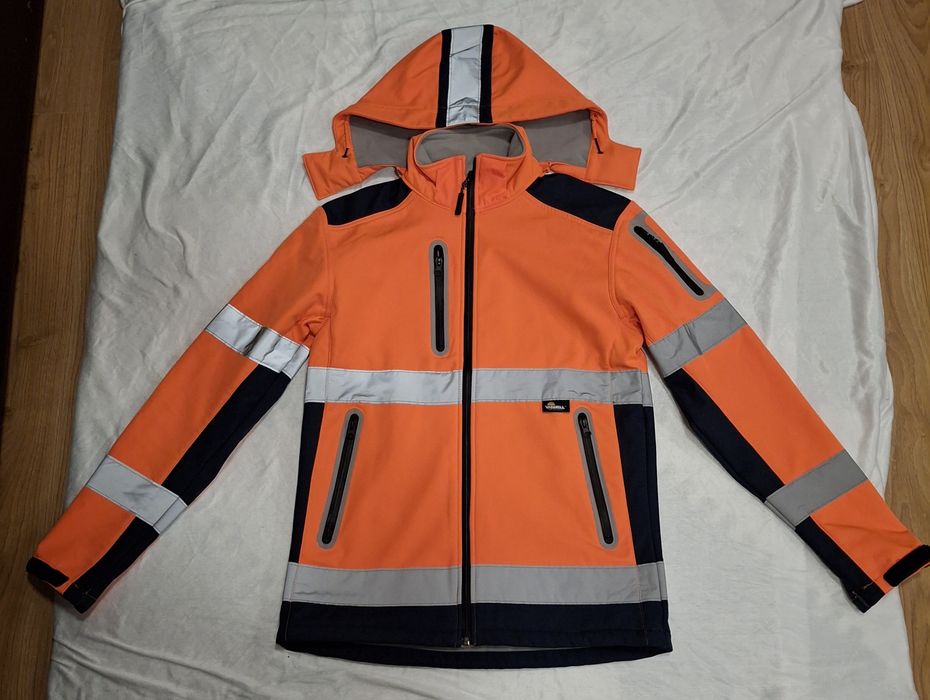 Kurtka otrzegawcza pomarańczowa rozmiar S Vizwell