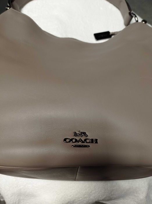 Novo COACH Saddle Bag - Genuíno pele