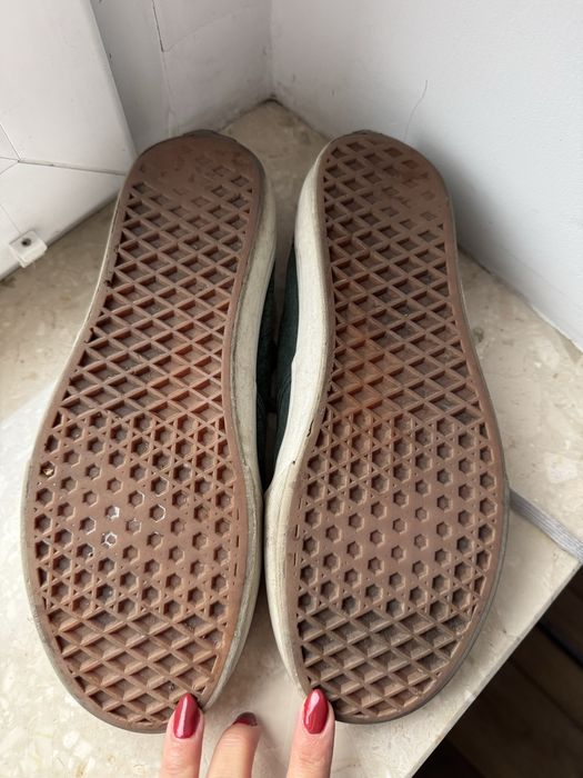 Męskie buty Vans zielone do odnowienia