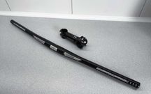 Kierownica alu 720 mm 31.8 oraz wspornik kierownicy / mostek 110 mm