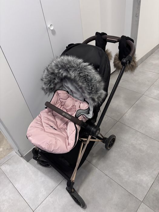 Wózek spacerowy cybex mios 3.0 rose gold + black onyx