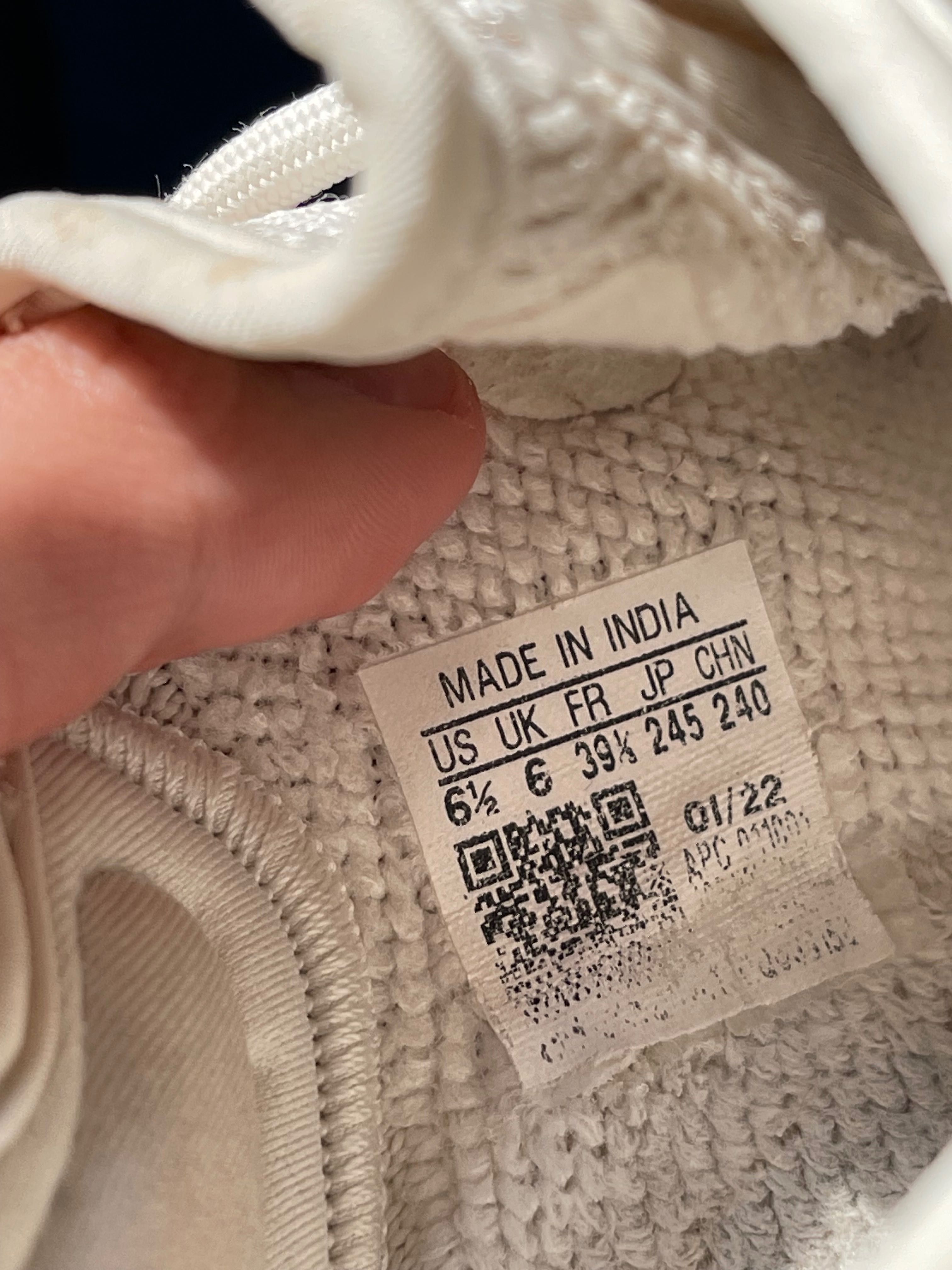 adidas Yeezy boost 350 v2 bone 39 white black sesame