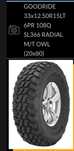 2 pneus Novos Goodride 33x12,50R15 - Oferta da entrega em todo o país