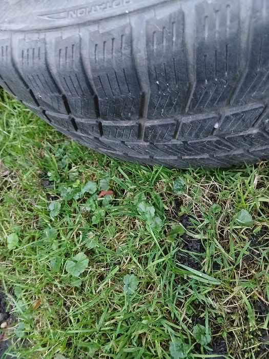 Opony zimowe 195/55  komplet+koła