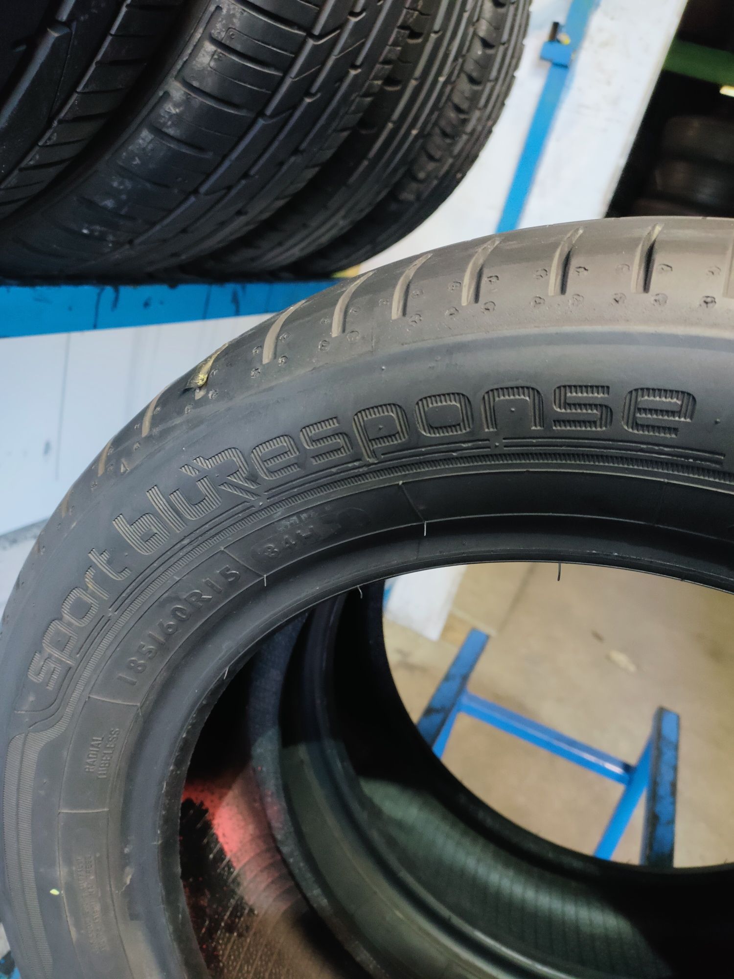 185/60R15 Dunlop SportBluResponse 2016r 7,2mm