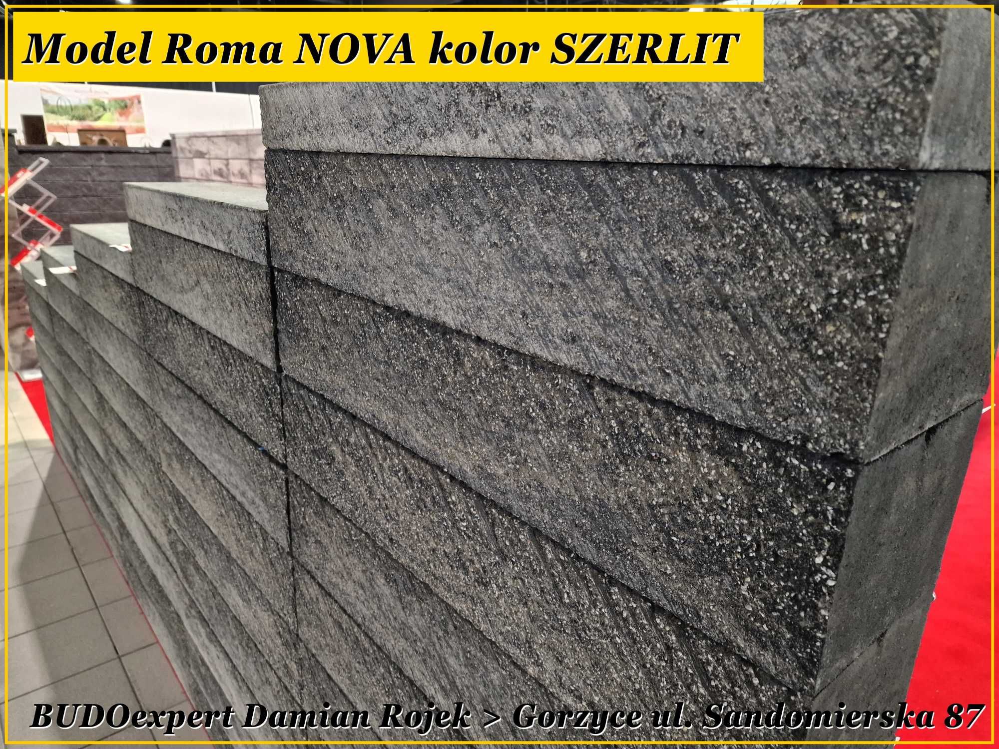 Nowoczesne ogrodzenie modułowe Joniec Roma NOVA szerlit uran HIT 2023