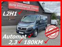 Fiat Ducato  AUTOMAT  L2H1 2,3 180 KM Pakie TECHNO VAT-1 Pełny Odpis VAT Faktura 23% Klima