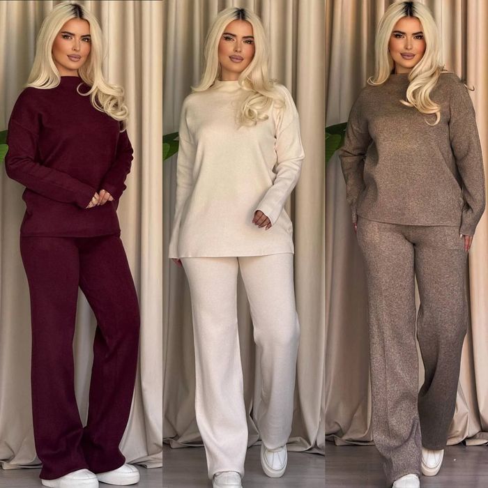 Стильний жіночий костюм двійка  з ангори .42-44,46-48,50-52