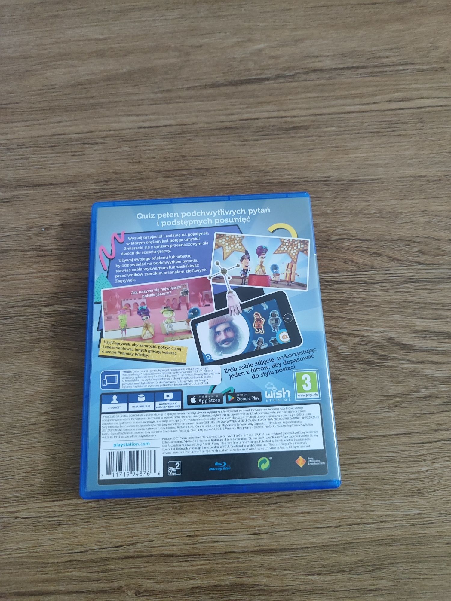 Gra na PS4 Wiedza to potęga