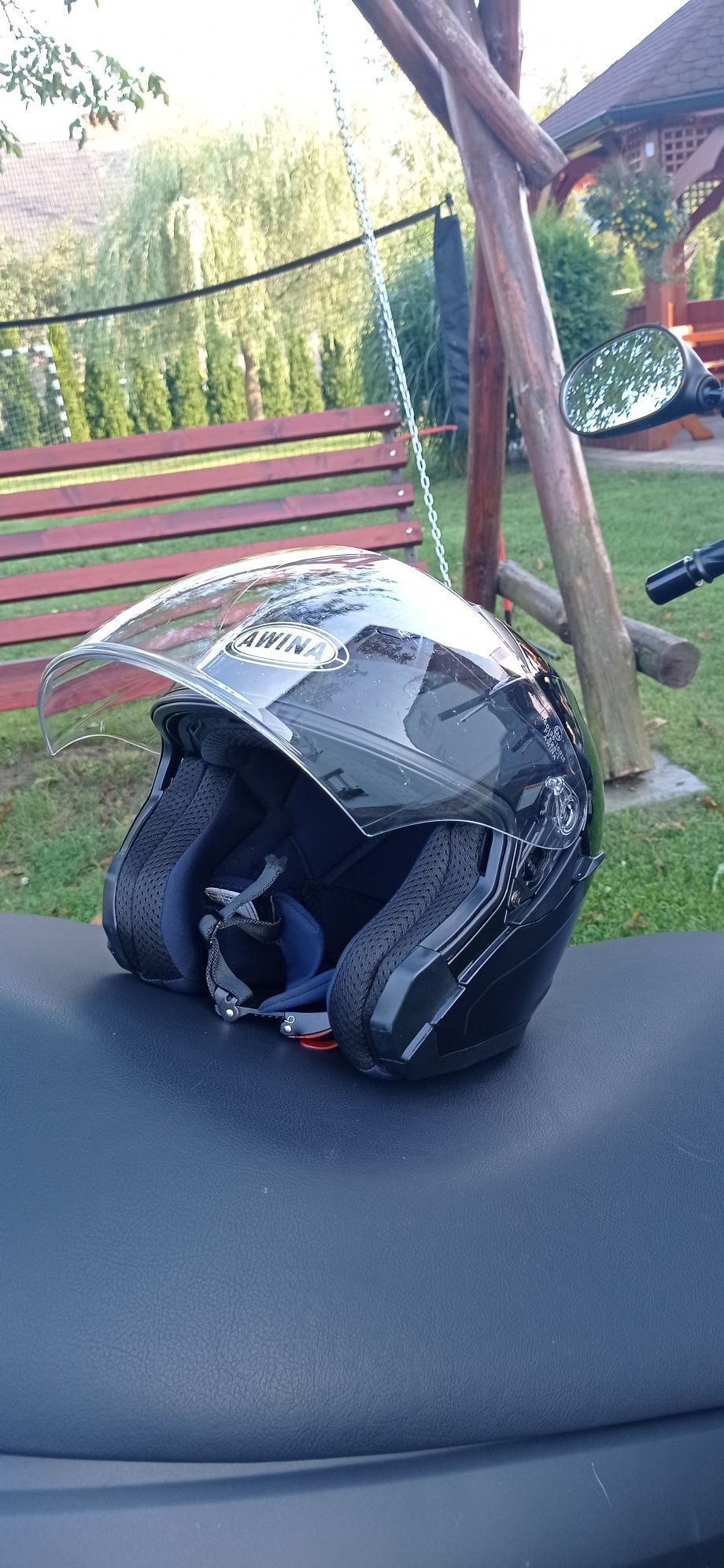 Kask motocyklowy L