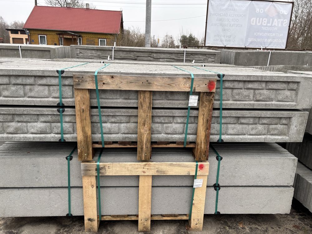 Podmurówki, deski betonowe 250x25x5
