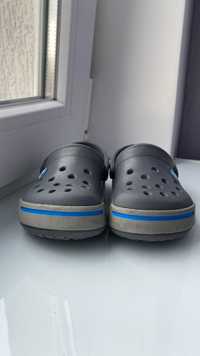 Дитячі Crocs c8 c9 сірого кольору